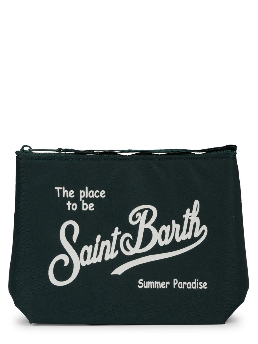 Mc2 Saint Barth Unisex Aline Clutch Green