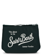 Mc2 Saint Barth Unisex Aline Clutch Green, view 2