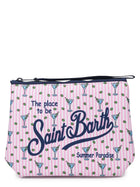 Mc2 Saint Barth Unisex Aline Clutch Blue