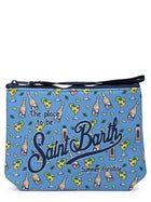 Mc2 Saint Barth Unisex Aline Clutch Blue