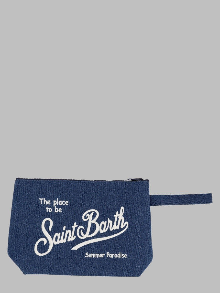 Mc2 Saint Barth Unisex Pochette Aline Blue