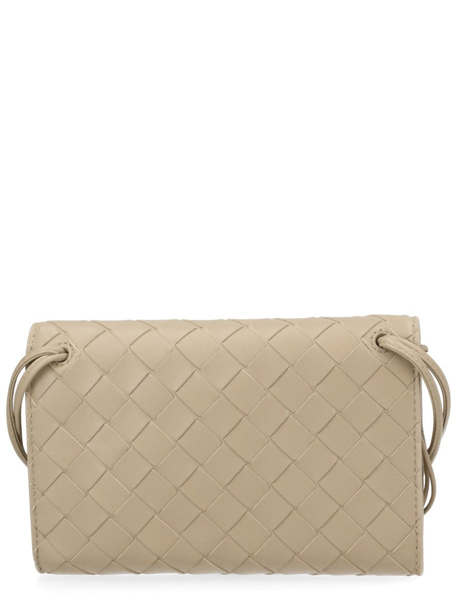 Bottega Veneta Women's Pochette Andiamo Beige