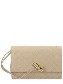 Bottega Veneta Women's Pochette Andiamo Beige