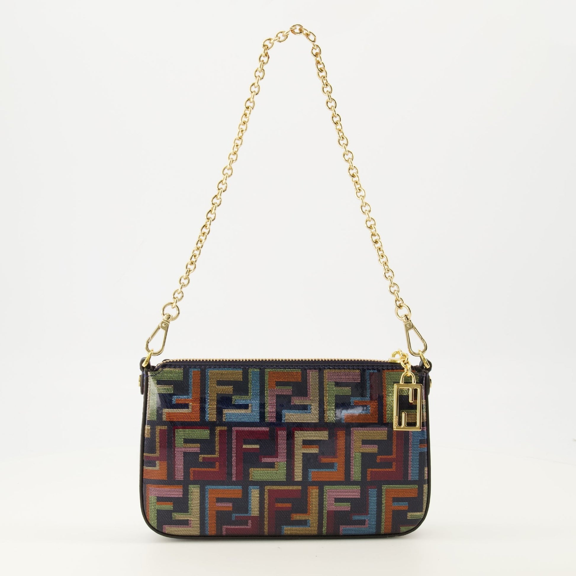 Fendi Women's Pochette Baguet Blue