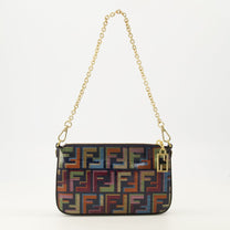 Fendi Women's Pochette Baguet Blue