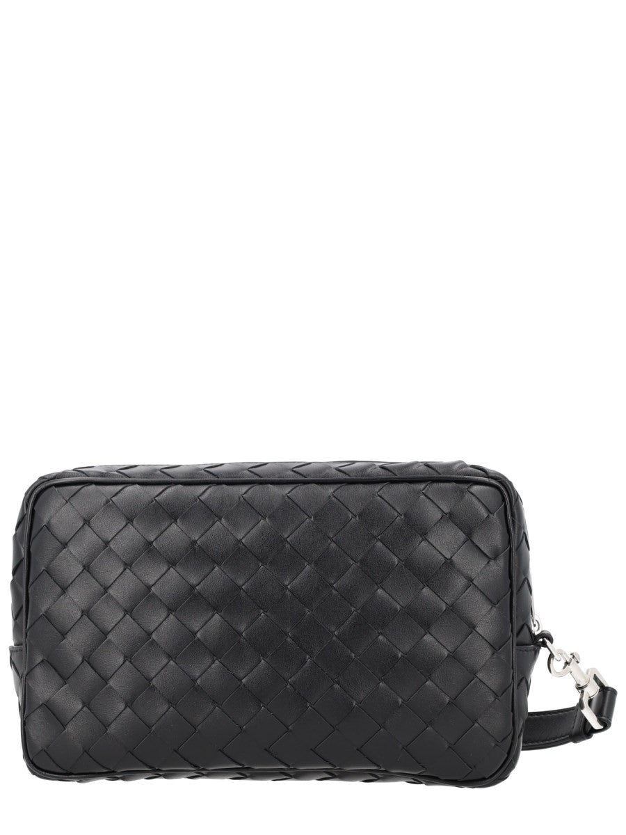 Bottega Veneta Women's Pochette Con Cinturino Black