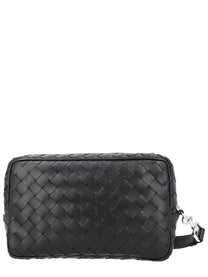 Bottega Veneta Women's Pochette Con Cinturino Black