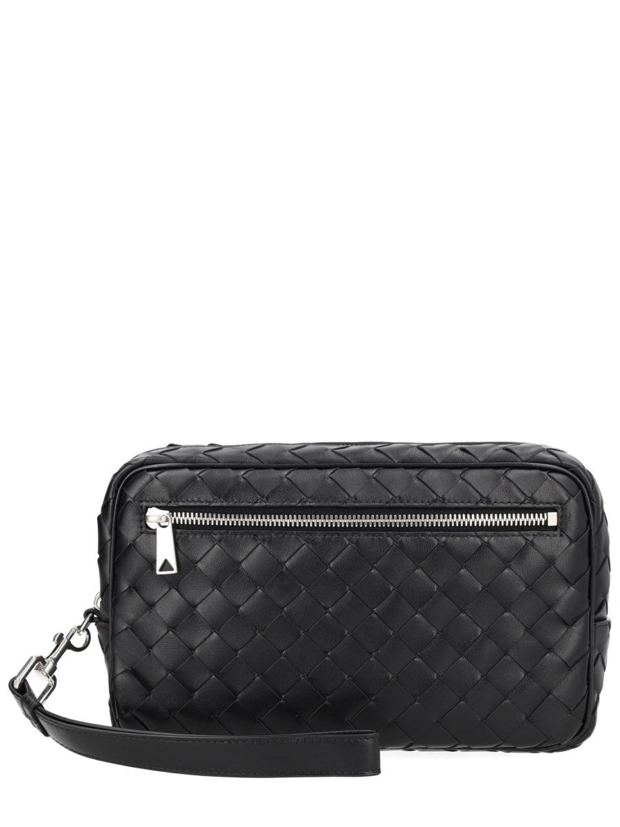 Bottega Veneta Women's Pochette Con Cinturino Black