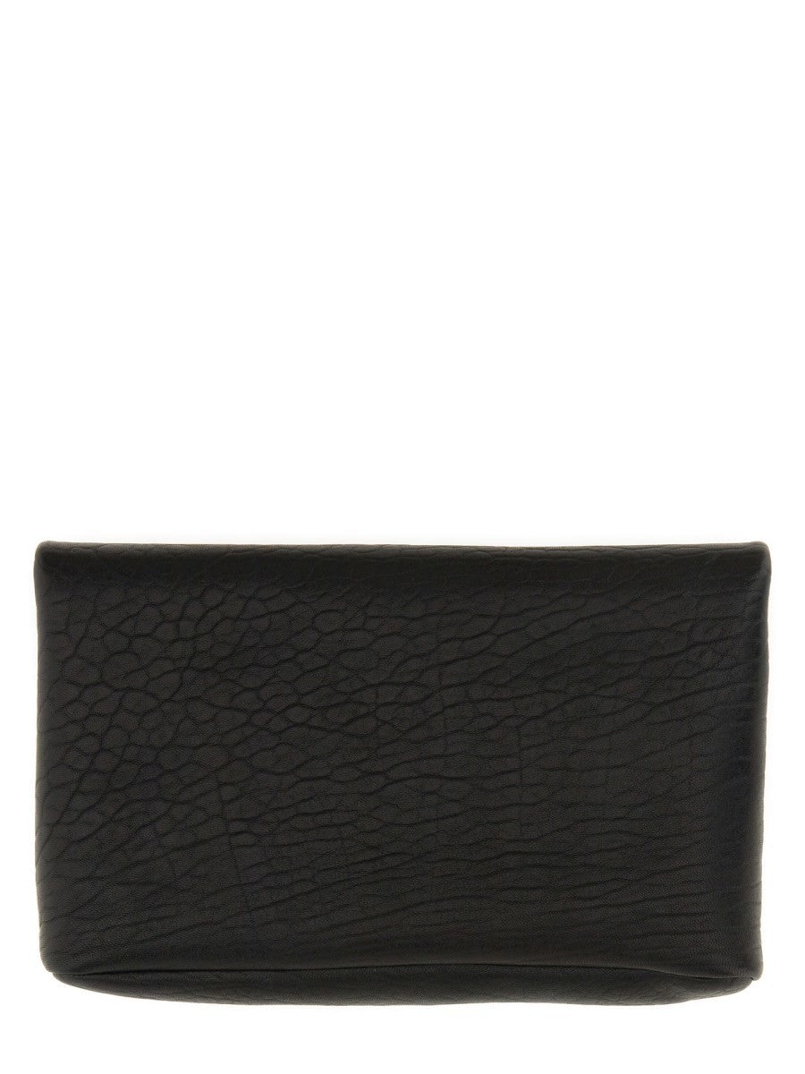 Saint Laurent Men's Pochette Envelope Cassandre Large Black