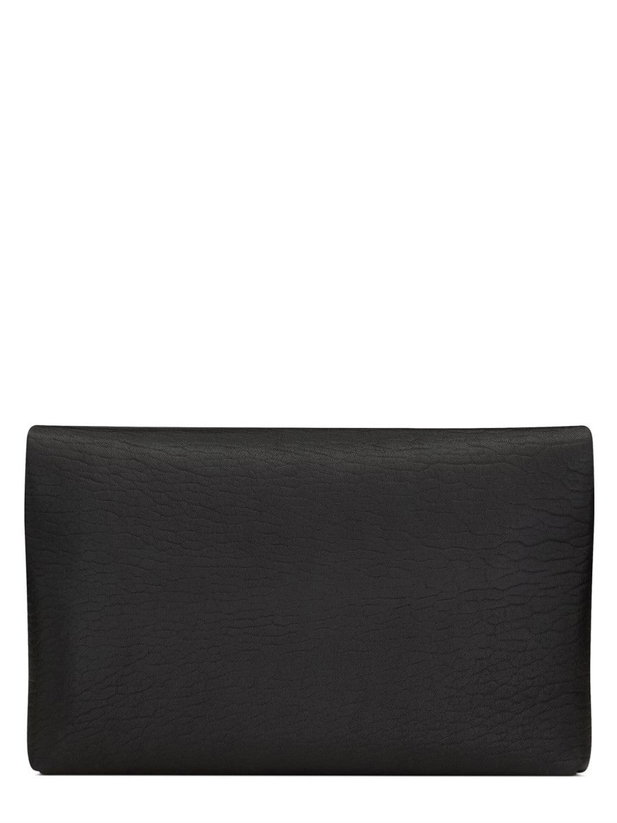 Saint Laurent Women's Pochette Envelope Cassandre Large Black
