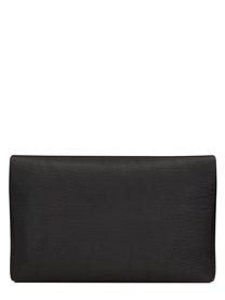 Saint Laurent Women's Pochette Envelope Cassandre Large Black