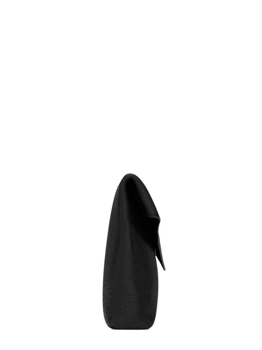 Saint Laurent Women's Pochette Envelope Cassandre Large Black