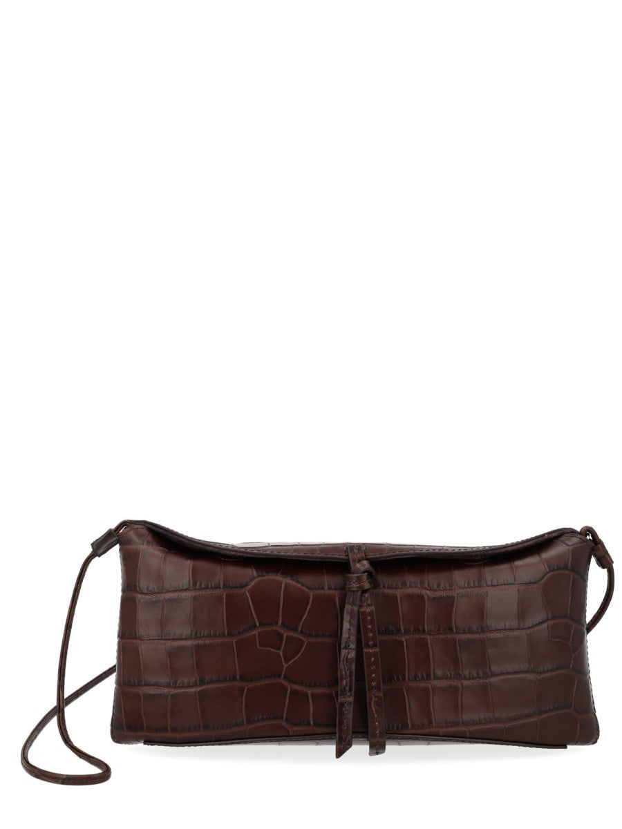 Staud Women's Eve Clutch Brown