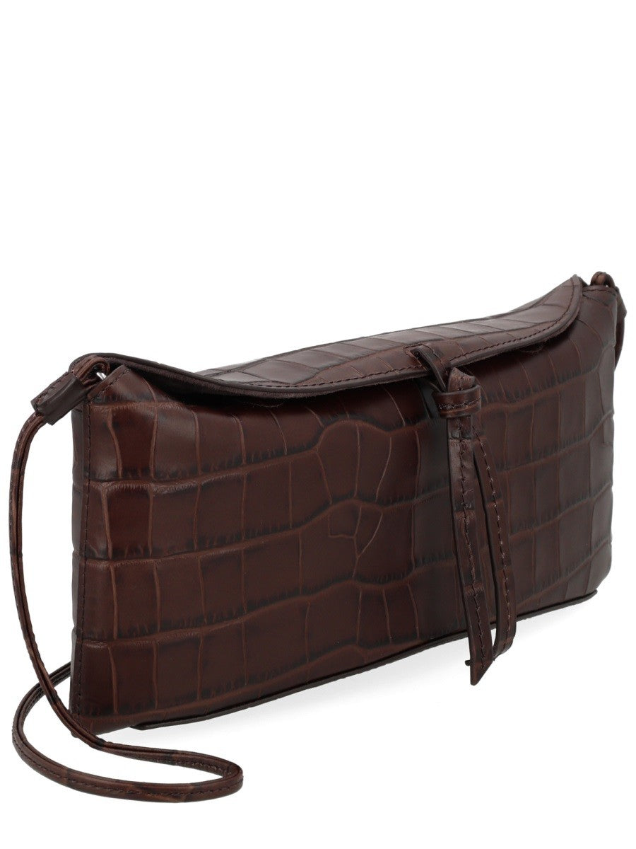 Staud Women's Eve Clutch Brown