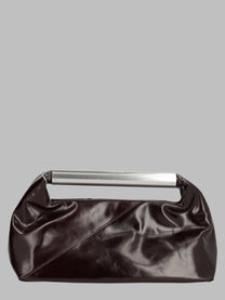 MM6 Maison Margiela Women's Pochette Japanese Con Manico Gioiello Brown