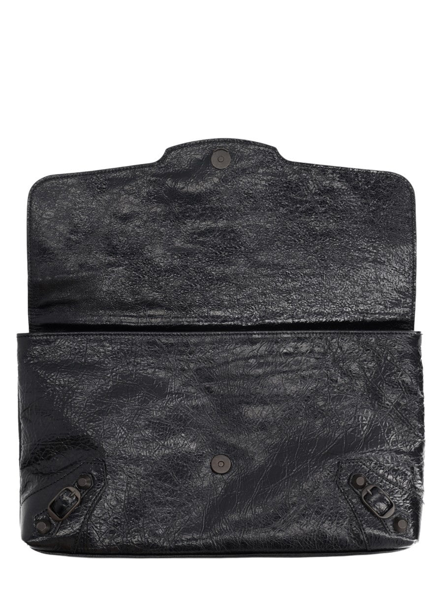 Balenciaga Women's Le City Clutch Black