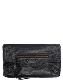 Balenciaga Women's Le City Clutch Black