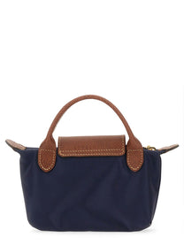 Longchamp Women's Pochette LE Piliage Original Blue