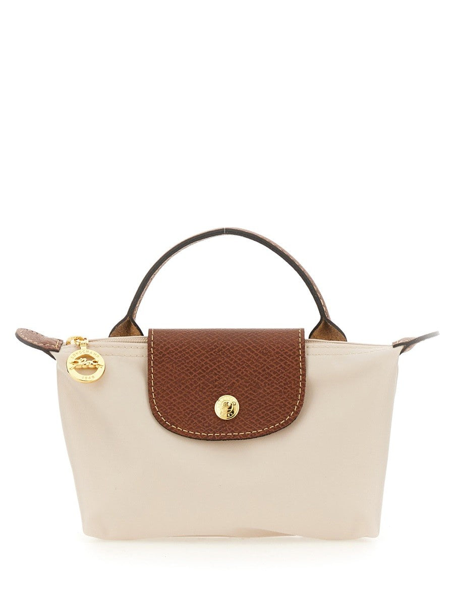 Longchamp Women's Pochette LE Piliage Original White
