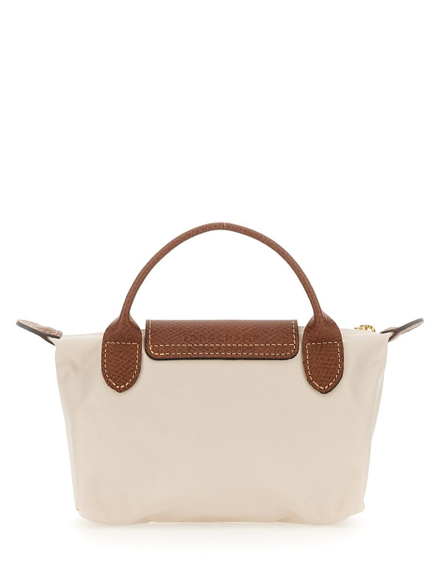Longchamp Women's Pochette LE Piliage Original White