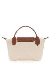 Longchamp Women's Pochette LE Piliage Original White