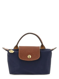 Longchamp Women's Pochette LE Piliage Original Blue