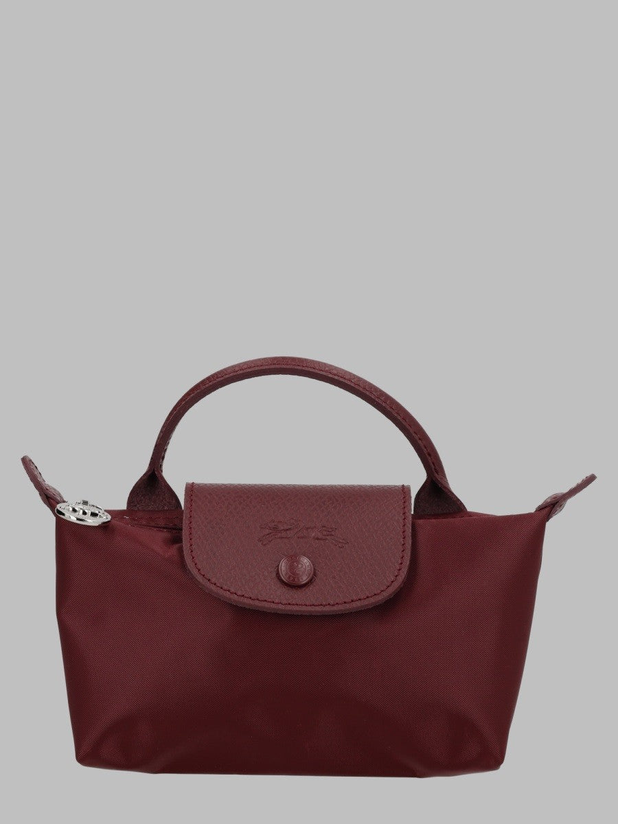Longchamp Women's Pochette LE Pliage Original Red