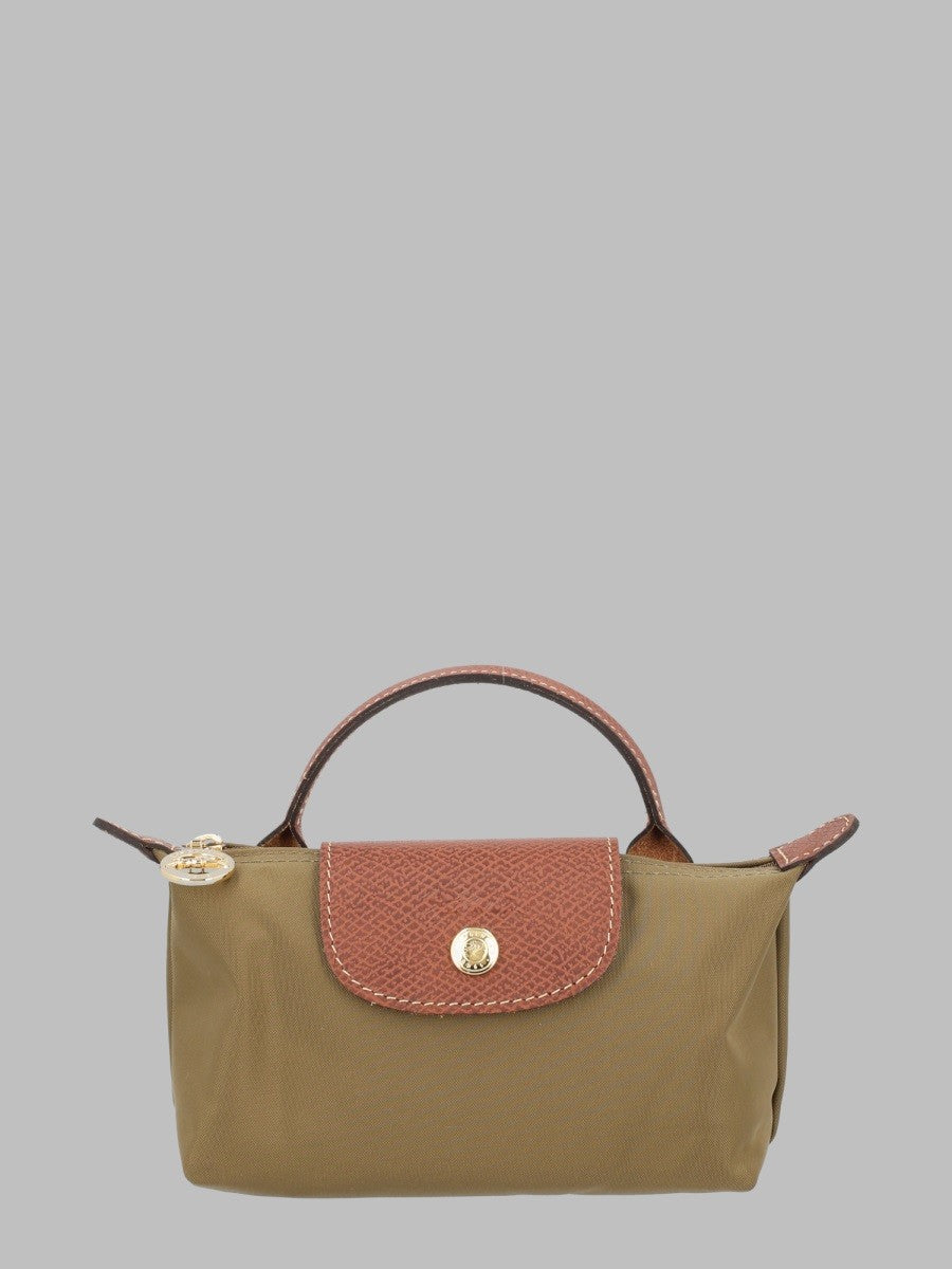 Longchamp Women's Pochette LE Pliage Original Green