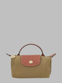 Longchamp Women's Pochette LE Pliage Original Green