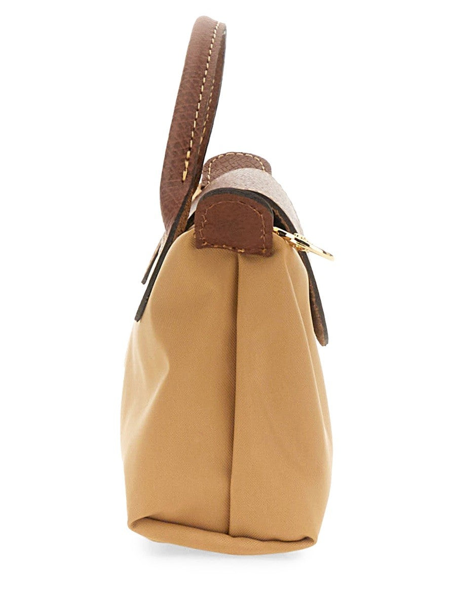 Longchamp Women's LE Pliage Original Clutch Beige