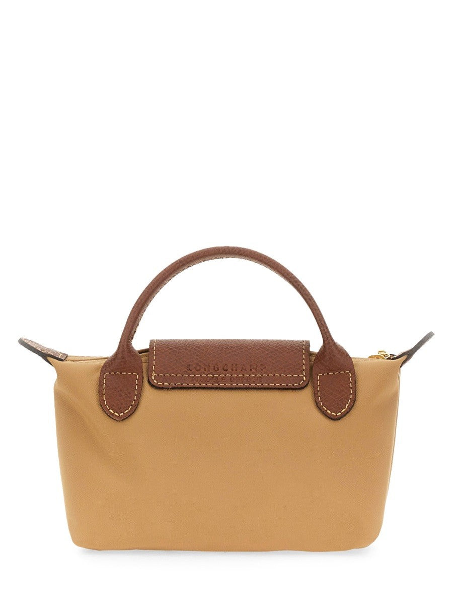 Longchamp Women's LE Pliage Original Clutch Beige