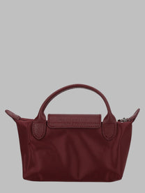 Longchamp Women's Pochette LE Pliage Original Red