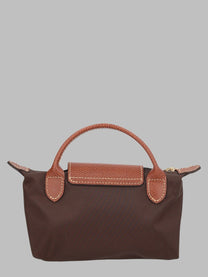 Longchamp Women's Pochette LE Pliage Original Brown