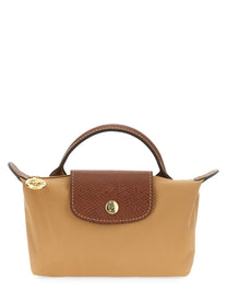 Longchamp Women's LE Pliage Original Clutch Beige