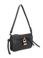 Chloé Women's Mini Paddington Sling Clutch with Crossbody Bag Black