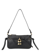 Chloé Women's Mini Paddington Sling Clutch with Crossbody Bag Black