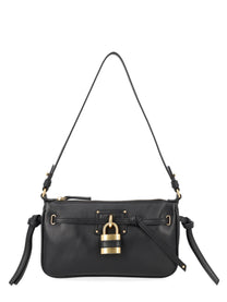 Chloé Women's Mini Paddington Sling Clutch with Crossbody Bag Black