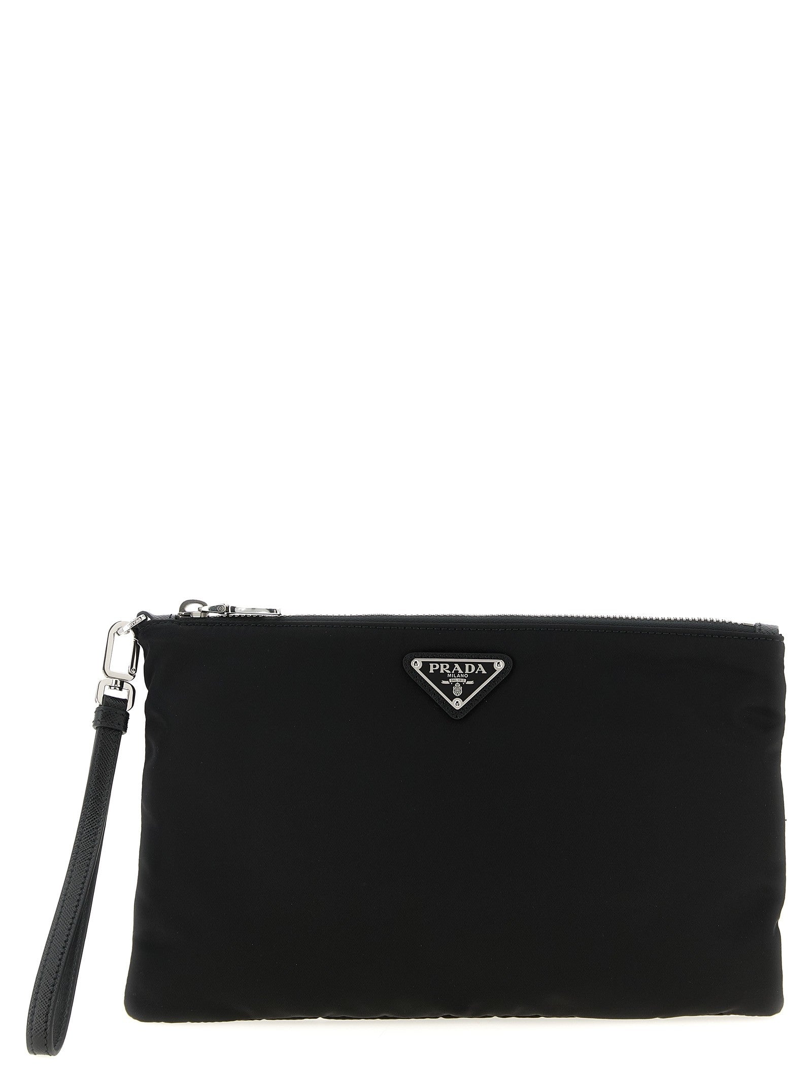 PRADA Pochette Re Nylon Black