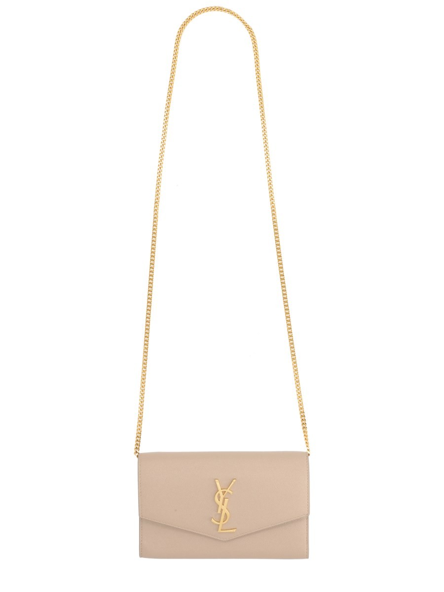Saint Laurent Women's Pochette Uptown Con Catena Pink
