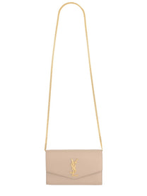 Saint Laurent Women's Pochette Uptown Con Catena Pink