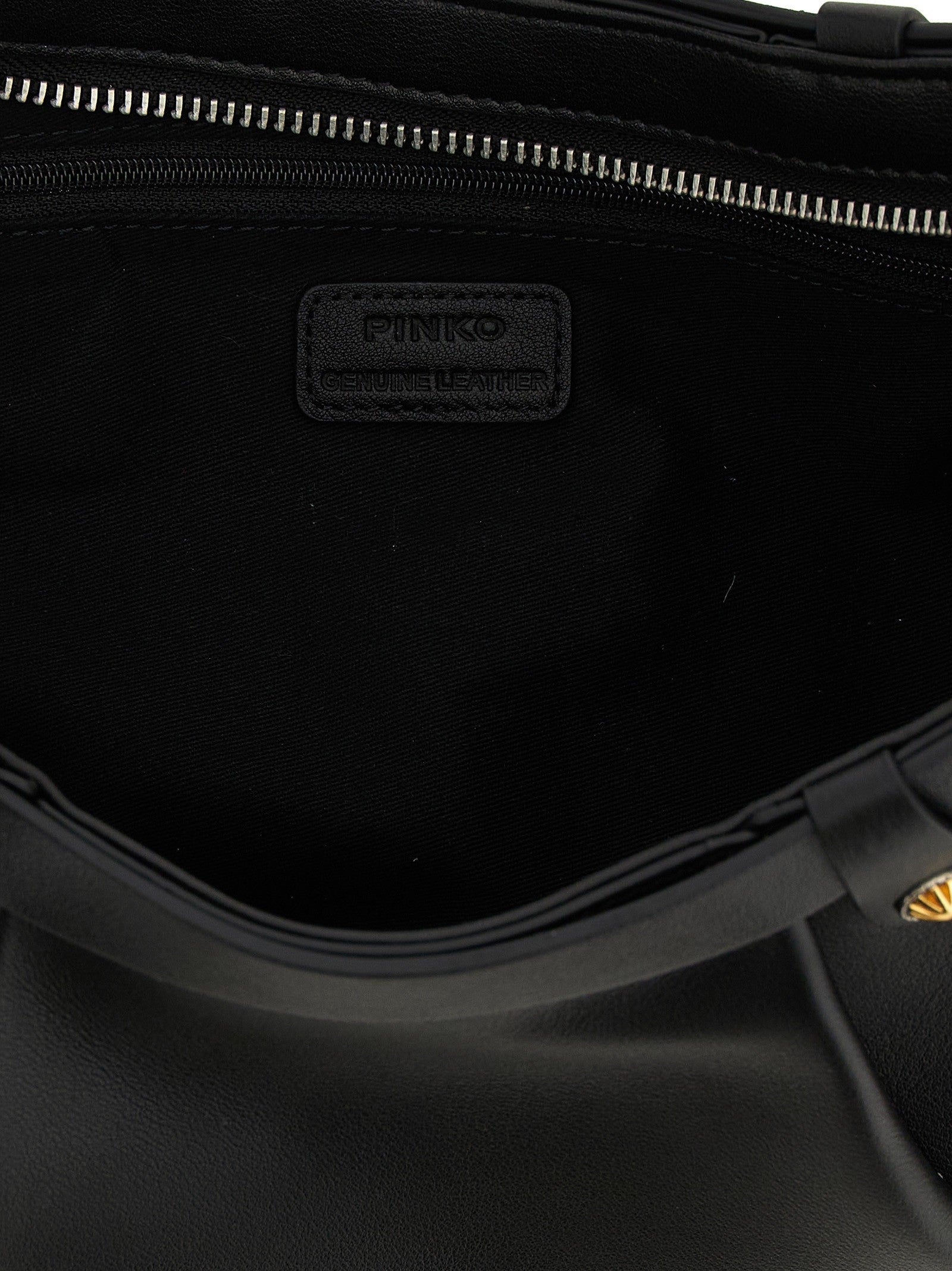 Pinko Pocket Body Large Shoulder Bag Black