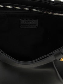 Pinko Pocket Body Large Shoulder Bag Black