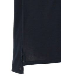 Givenchy Pocket Embroidery Polo Shirt Blue