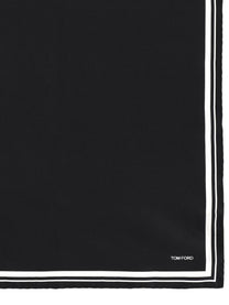Tom Ford Men's Pocket Handkerchief Black