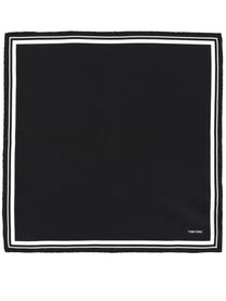 Tom Ford Men's Pocket Handkerchief Black