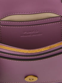 Pinko Pocket Love One Crossbody Bag Blue