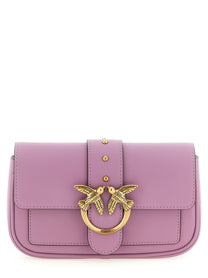 Pinko Pocket Love One Crossbody Bag Blue