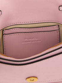 Pinko Pocket Love One Crossbody Bag Blue