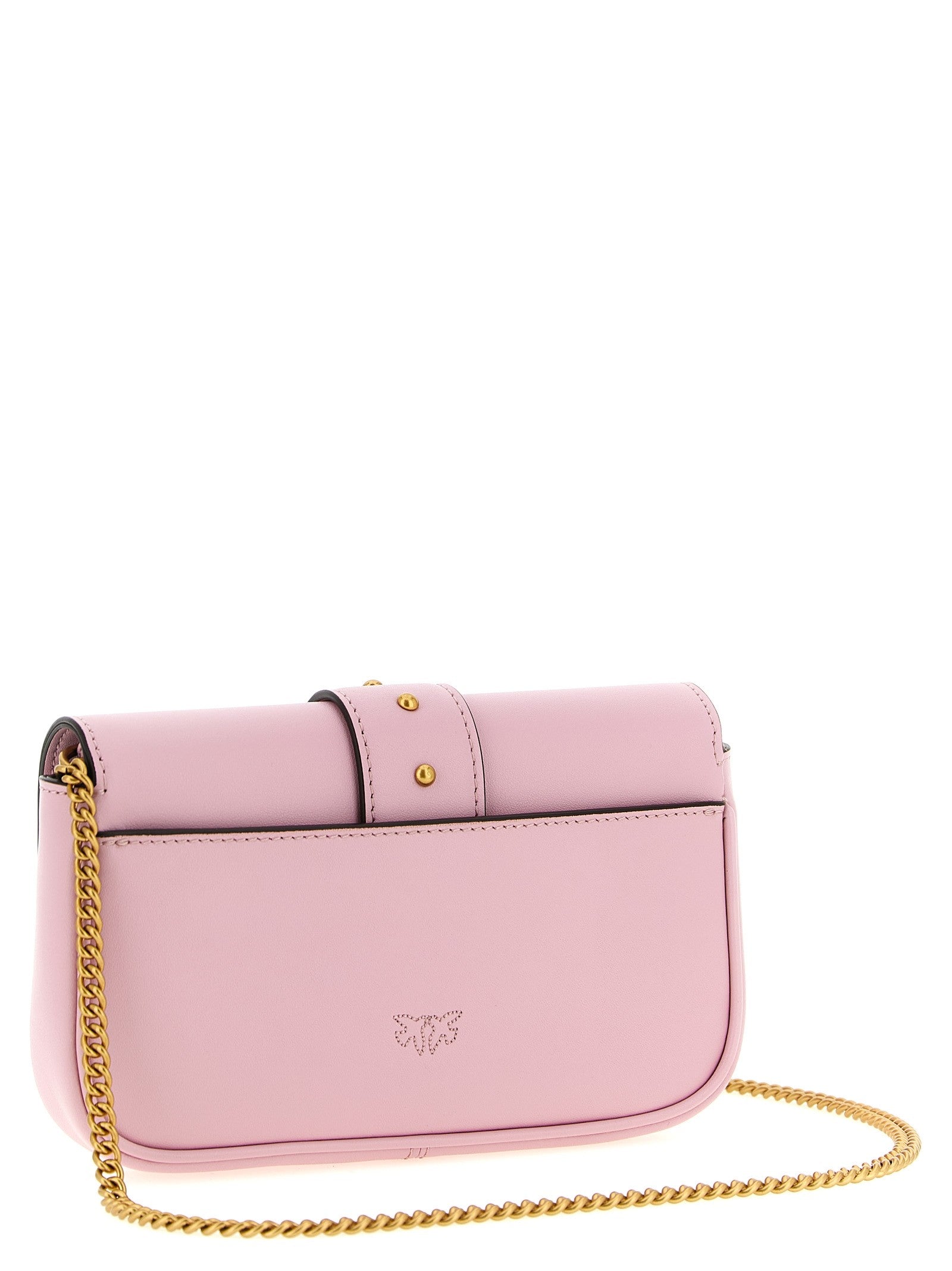 Pinko Pocket Love One Crossbody Bag Blue