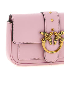 Pinko Pocket Love One Crossbody Bag Blue